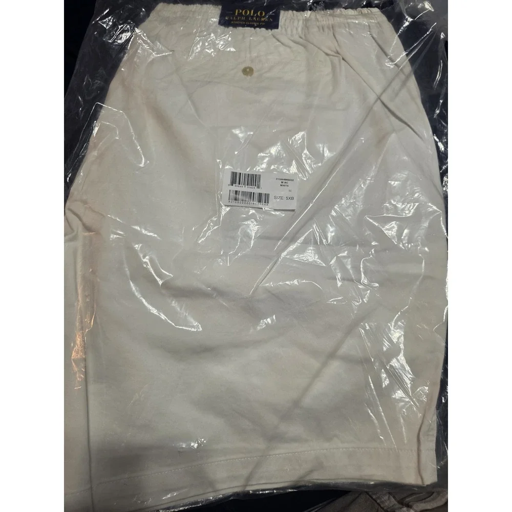 Polo Ralph Lauren Prepster Stretch Chino Shorts Khaki Big & Tall Men's Size 5XB